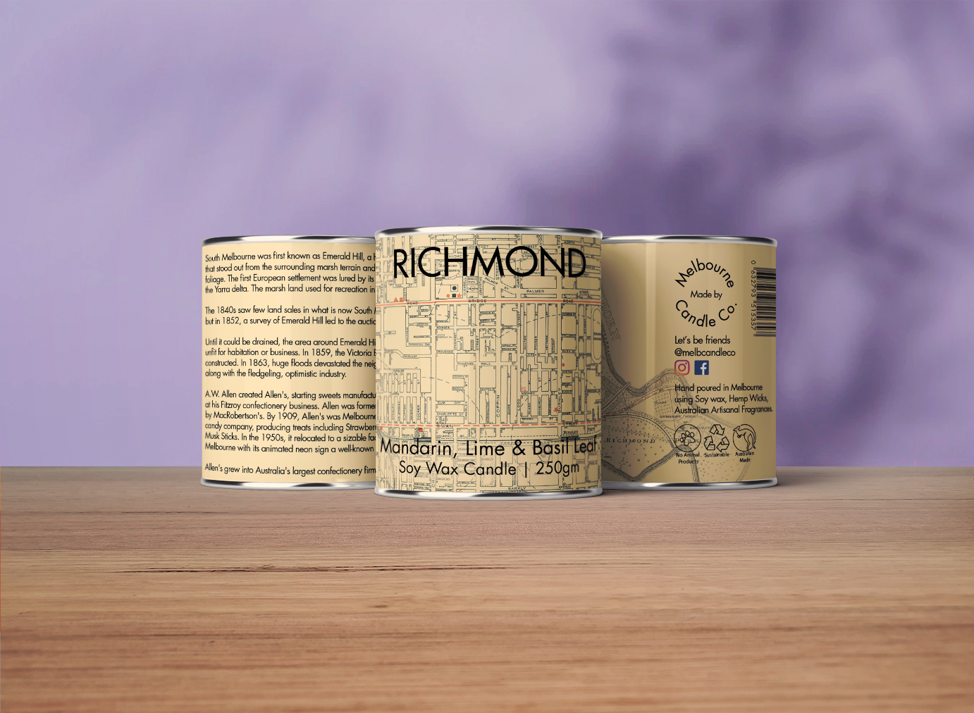 Richmond - Mandarin, Lime and Basil