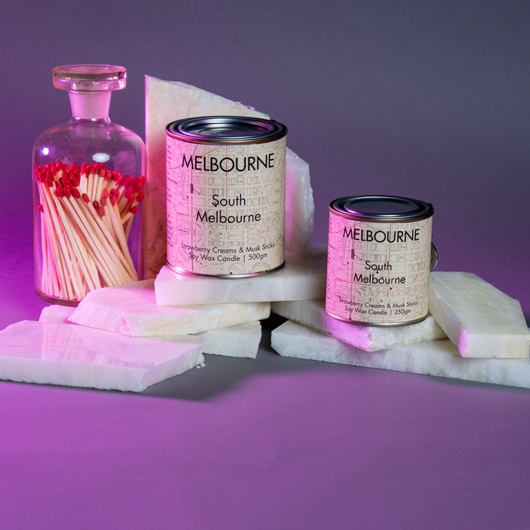 South Melbourne - Strawberry Creams & Musk Sticks