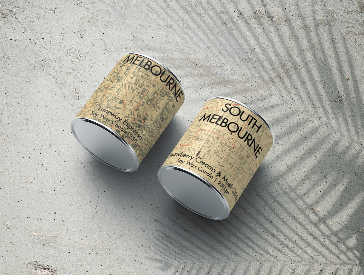 South Melbourne - Strawberry Creams & Musk Sticks
