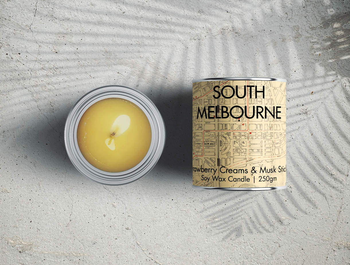 South Melbourne - Strawberry Creams & Musk Sticks