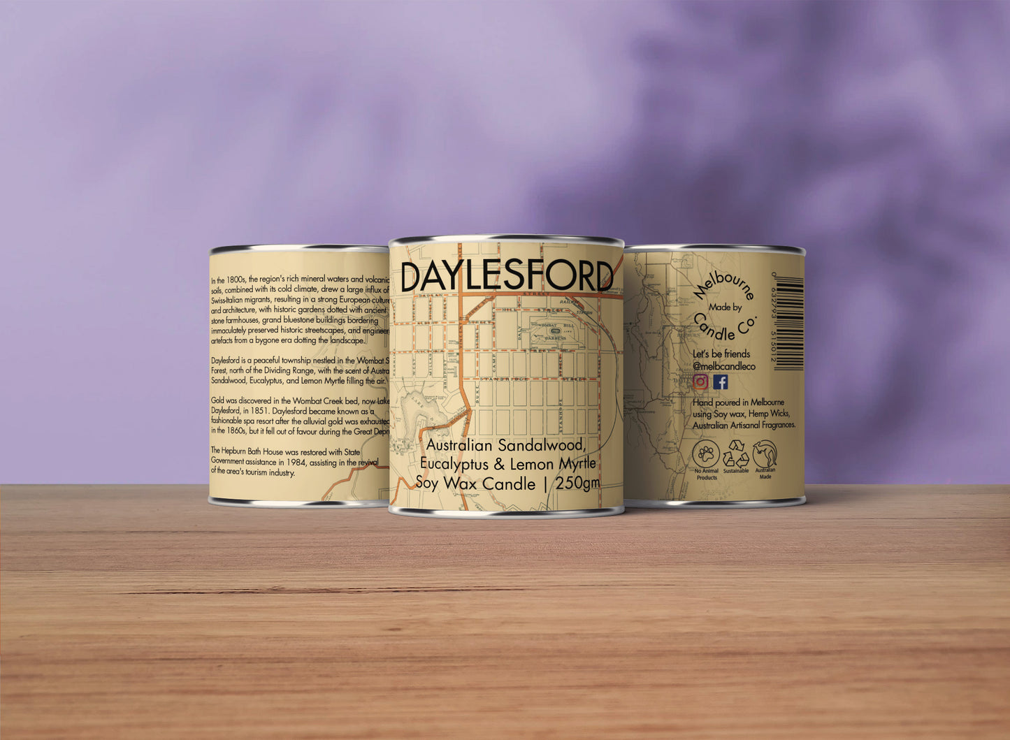 Daylesford - Australian Sandalwood,  Eucalyptus & Lemon Myrtle